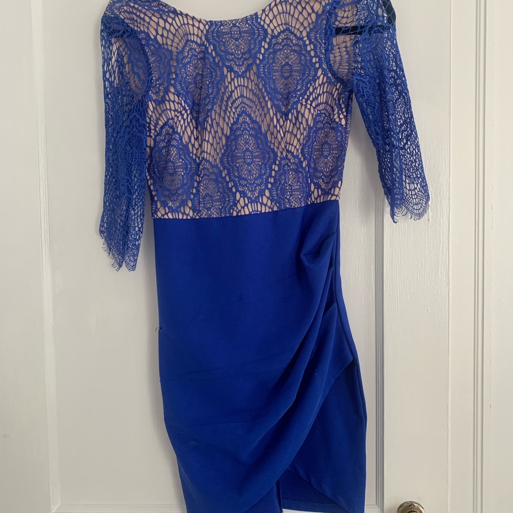 Blue dress
